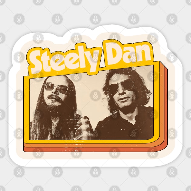 Steely Dan Sticker by darklordpug